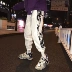 Quần nam phong cách Hồng Kông ngụy trang chín chiếc quần âu Quần phiên bản Hàn Quốc của xu hướng quần lửng ống rộng hip-hop hoang dã quần sịp Quần Jogger