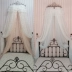 Princess Crown giường ren giường rèm gạc vòm lưới tòa án Hàn Quốc trang trí đám cưới rèm giường Bed Skirts & Valances