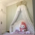 Giường 幔 Châu Âu Công Chúa Đám Cưới Hàn Quốc trẻ em của mái vòm thép không gỉ tầng gạc giường giàn muỗi net Công Chúa giường rèm