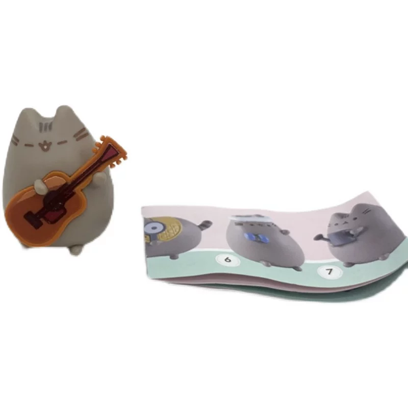 Коллекционная фигурка PUSHEEN CORP набор из 8 шт., экологичный пластик, ~4 см