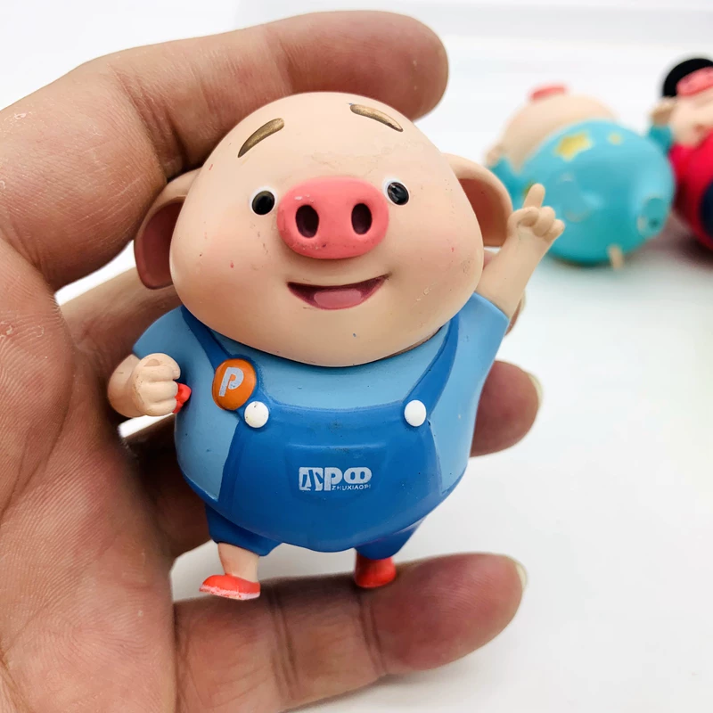 Подлинная оптовая партия сто изменений pig маленькая фарт слепой ящик 2-го поколения серия повседневной жизни подтверждение ручной офис украшение
