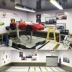 1 18 mô hình xe mô phỏng ngầm nhà để xe mô hình cảnh bãi đậu xe mô hình đồ chơi chống bụi hộp hiển thị - Chế độ tĩnh