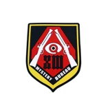 Силиконовая нарукавная повязка из ПВХ, значок на липучке, делается под заказ