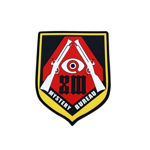 Силиконовая нарукавная повязка из ПВХ, значок на липучке, делается под заказ