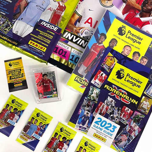 Подличная карта звезды Panini Panney Star Foolbange Champions League 22/23 Сезон Messi Star Card