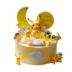 Pikachu trang trí bánh trang trí sáng tạo trẻ em bánh hoạt hình cảnh trang trí thú cưng elf bóng búp bê đồ trang trí - Trang trí nội thất đồ dcor chụp ảnh Trang trí nội thất