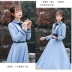 Cao đẳng gió búp bê mùa xuân ren nơ nơ nghệ thuật trang phục Cộng hòa Trung Quốc retro váy lớn swing váy phụ nữ - Váy dài