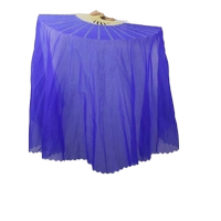 Танцующая длинная двусторонная вуаль, для подиума