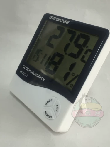 Электронный термогигрометр домашнего использования, сумка-холодильник в помещении, термометр, гигрометр для обучения математике