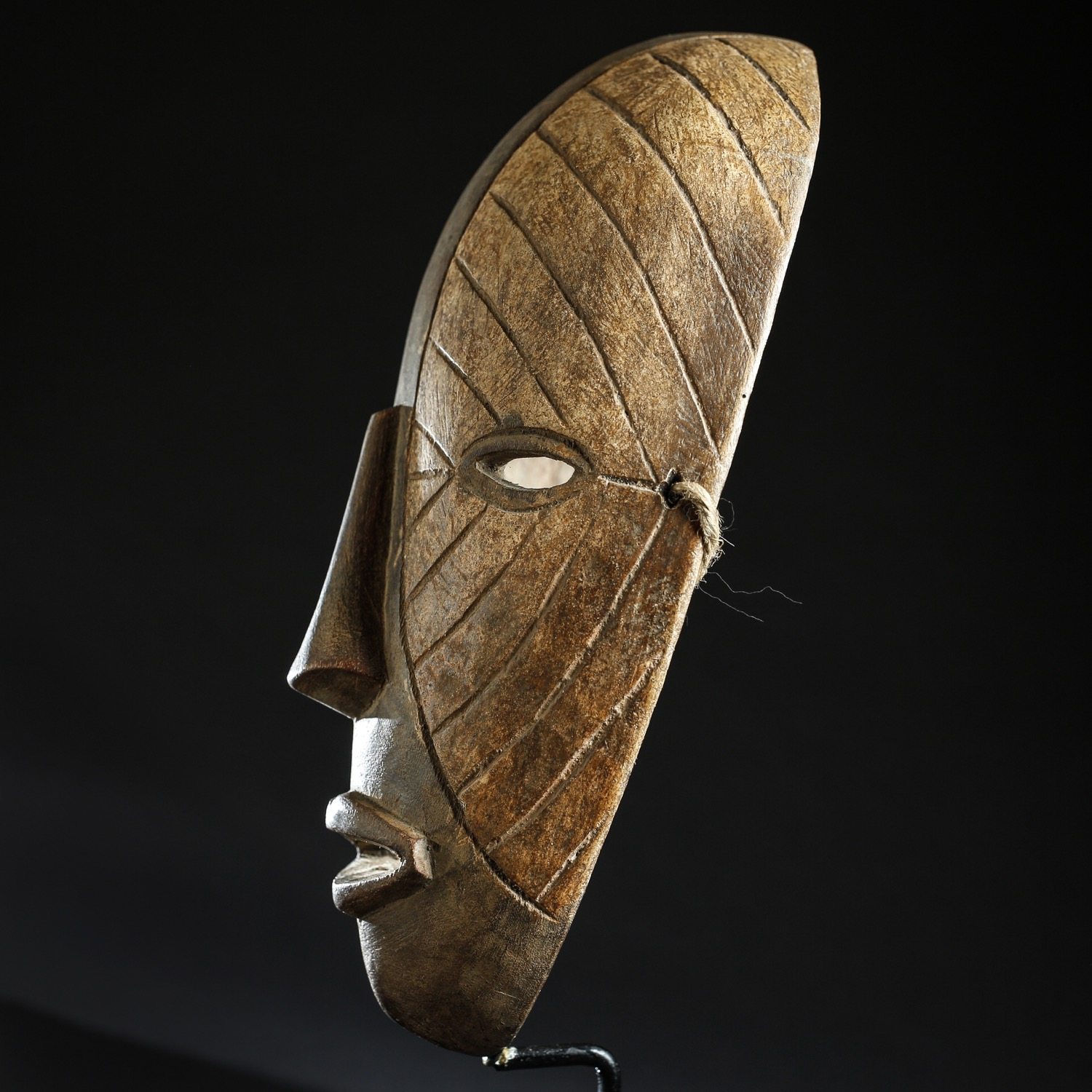 国海外进口非洲实木雕图腾面具脸谱黑人部落土著手工艺术软装饰品