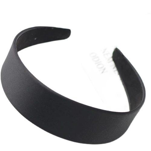 Аксессуар для волос ручной работы, черный ободок, ткань, поделки ручной работы, в корейском стиле, простой и элегантный дизайн, японские и корейские