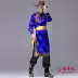 Mông cổ quần áo nam dành cho người lớn 2018 new robe thiểu số quần áo biểu diễn múa dịch vụ cuộc sống Mông Cổ váy cưới áo nam Trang phục dân tộc