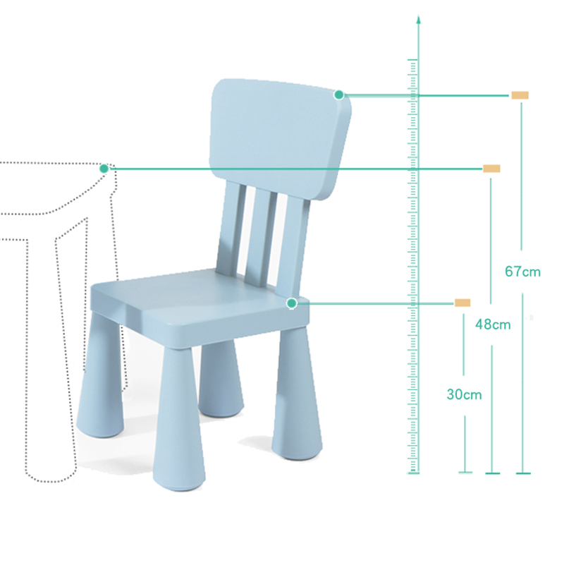 Размеры детского стула со спинкой