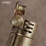 Старомодная ретро медная креативная ветрозащитная зажигалка на керосине, ностальгия