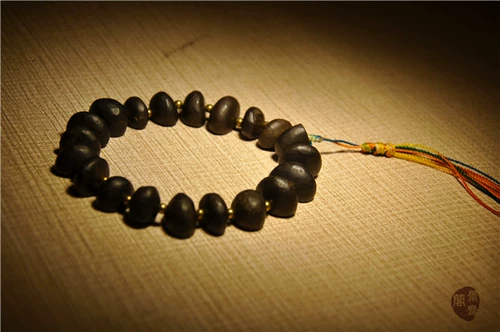 萨 Шокирующая 珊 Династия Сассана Yinzhu Старое печатное браслет из бусин