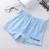 Áo sơ mi nữ thanh niên ba mảnh cotton trung cấp tóm tắt học sinh trung học cơ sở bốn quần short nam góc lớn quần sịp nam tam giác Nam giới