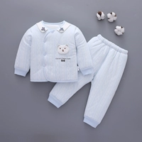 Детский пуховик, детская куртка, демисезонный стеганый комплект для новорожденных для раннего возраста, увеличенная толщина
