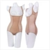 Mùa hè siêu mỏng mát tam giác Xiêm corset mà không có xương mà không có dây kéo siêu thoải mái onesies