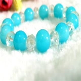 Милый стеклянный браслет, агатовое ювелирное украшение, коллекция 2023, подарок на день рождения