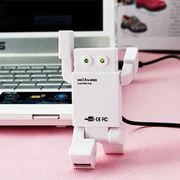 HUB tùy chỉnh USB máy tính sáng tạo ngoại vi splitter Tanabata món quà nhỏ một phút bốn giao diện quà tặng logo thực tế