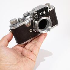Камеры 1938年德国古董莱卡徕卡leica iiib 机械旁轴135胶卷相机带转接环