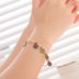 Retro Beauty Head Bracelet Vòng chân quốc gia Chợ đêm Trang sức Chúc tình yêu Cỏ may mắn Cỏ cổ đồng lắc chân vàng pnj Vòng chân