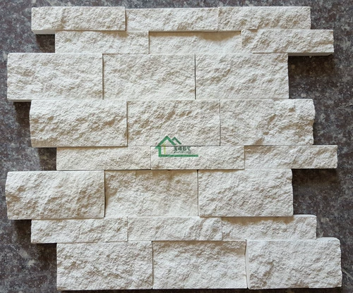 Натуральная мраморная мозаика белый песок