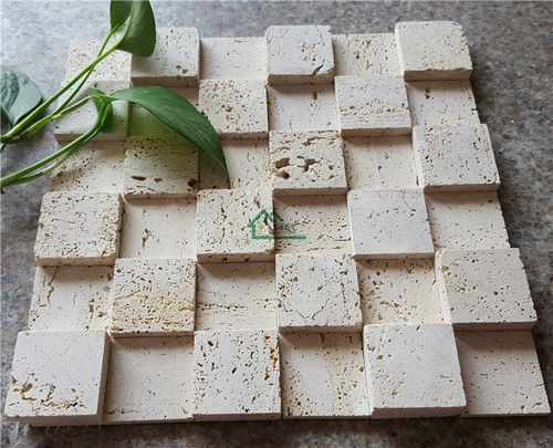 Baisha Nature Nature Primitive Industrial Style Fobine Beige и White Natural Stone Indoor и Outdoor Walls Большой парикмахер