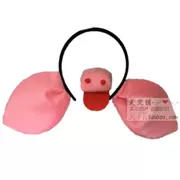 Giáng sinh ăn mặc cung cấp lợn lợn lợn mũi mũi thiết lập trẻ em cho thấy động vật lợn lợn phim hoạt hình tai lợn - Sản phẩm Đảng / Magic / Hiệu suất