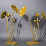 Свадебная дорога с золотым железом лотос Lotus Home Metal Lotus Lotus