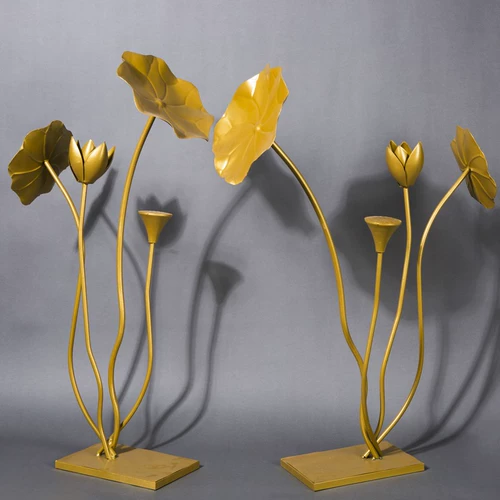 Свадебная дорога с золотым железом лотос Lotus Home Metal Lotus Lotus