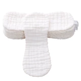 Хлопковая марлевая дышащая пеленка для новорожденных для младенца, можно стирать