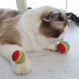 Радужная эластичная милая игрушка, кот