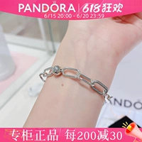 Pandora, иголка, браслет для влюбленных, серебро 925 пробы, подарок на день рождения
