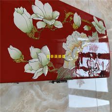 шкатулка 【宏泰晟漆器】山西平遥漆器首饰箱梳妆盒化妆品盒木质彩绘礼品