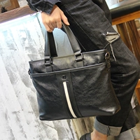 Трендовый мужской ноутбук, сумка на одно плечо, рюкзак, бизнес-версия, в корейском стиле