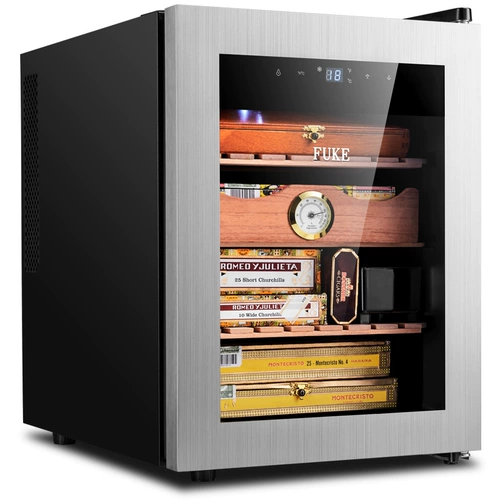 FK-90C Постоянная температурная постоянная мокрое сигарный шкаф кедр