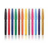 Япония Patto Touch Color Soft Brush Soft Brush Accounts и карточная карта карта карт карт японская вдохновение подпись красивой кисти золотой цвет