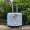 Xu hướng gương mini lên máy bay vali nhỏ 18 inch vali nữ phổ quát bánh xe đẩy trường hợp vali nhỏ khóa hộp túi xách du lịch nam