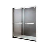 Чанчжоу пользовательская душевая комната из нержавеющей стали -простая и простая -в форме экрана стеклянная дверь дверь ванной комнаты
