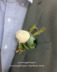 Tiệc cưới Boutonniere Chú rể Phù rể Green White Sen Mô phỏng Hoa hồng Hoa lụa Trâm - Trâm cài huy hiệu cài áo vest Trâm cài