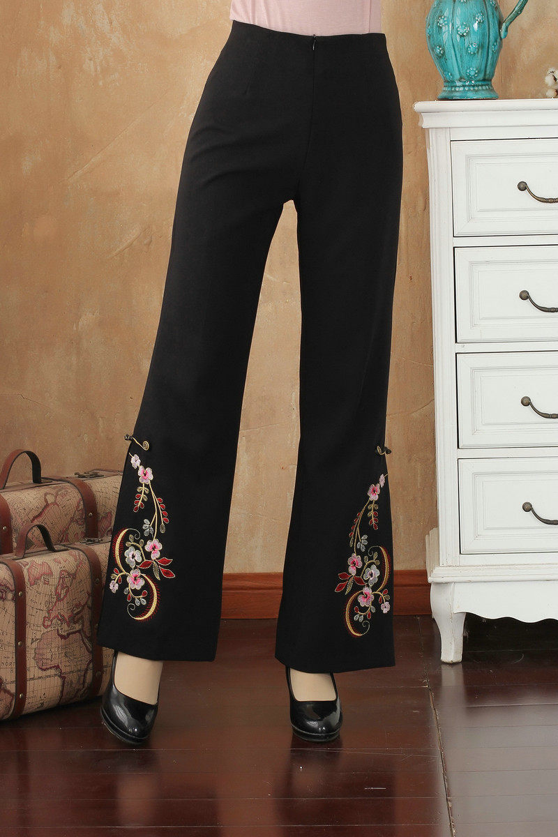 spring and autumn wild womens pants high wai