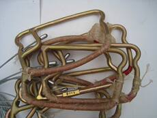 Карабины 全新正品 伞兵手动开伞拉环/开伞绳/钢丝绳/吊环/拉绳 New authentic