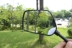 Xe máy gương chiếu hậu gương vua đảo chiều gương 125 cross-đi xe Qianjiang 150 cặp giá kính chiếu hậu tròn classic Xe máy lại gương