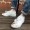 Giày ma và giày nam và nữ mùa hè Giày thể thao mới LAWNSHIP vàng tiêu chuẩn giày thoáng khí thông thường Giày trắng D518K - Dép / giày thường giày sneaker nam đẹp