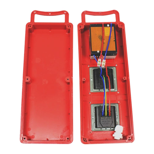 Ручная плана Электрическая коробка Строительная площадка временная утечка