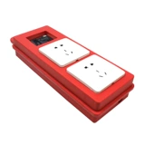 Ручная плана Электрическая коробка Строительная площадка временная утечка