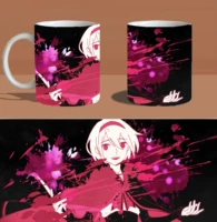 Từ tùy chỉnh và đổi màu cốc cốc cốc anime xung quanh bộ sưu tập nóng phim hoạt hình cốc gốm hình dán one piece