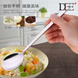 Посуда домашнего использования, милая ложка из нержавеющей стали для еды, в корейском стиле