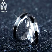 Nhẫn nam độc quyền Thời trang phiên bản Hàn Quốc đơn giản của vòng titan thép cá tính thủy triều boy trang sức nhẫn phụ kiện